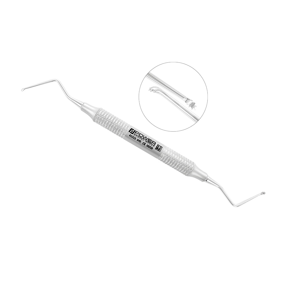 Curette Lucas 84S – Dentelée, 2,2 mm