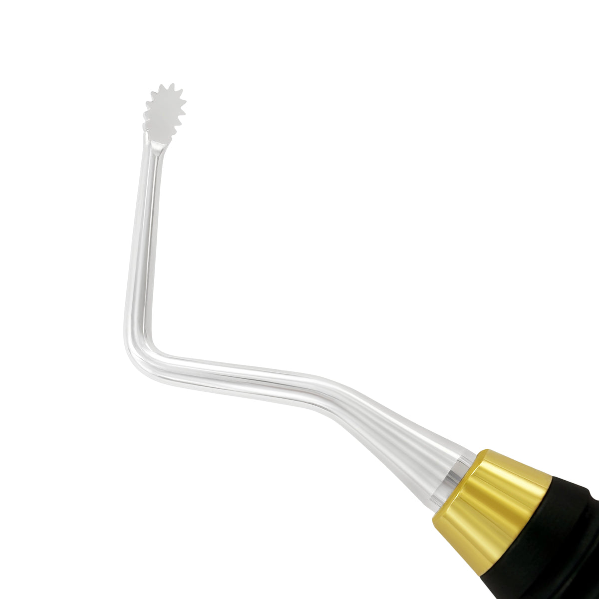 Curette Power Lucas 86AS – Dentelée, coudée, 3,3 mm – Édition Noire