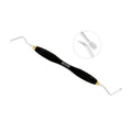 Curette Power Lucas 86AS – Dentelée, coudée, 3,3 mm – Édition Noire