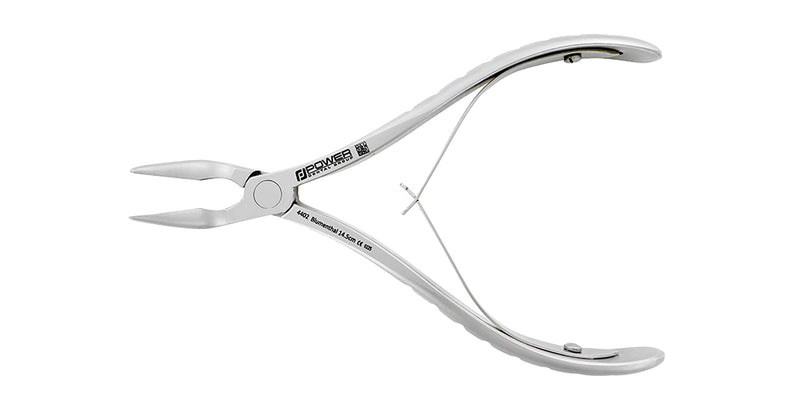 Bone Rongeurs Blumenthal, 14.5 cm (5.7") – 45° Angled Jaws