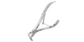 Blumenthal bone rongeurs 90 degree angled jaws side view