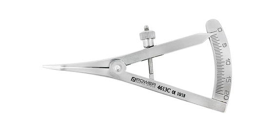 Caliper Castroviejo  Curved, 10 cm