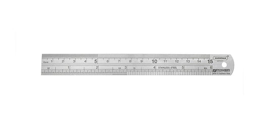Stainless Ruler 15 cm