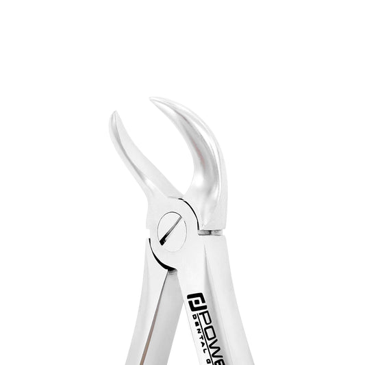 Forceps d'extraction atraumatiques anglais 23 Première et deuxième molaires inférieures en corne de vache 