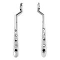 Power Extraction Forceps Kit #22 Molar, 45° Cross-Arch, Set of 2 - side view of both forceps
