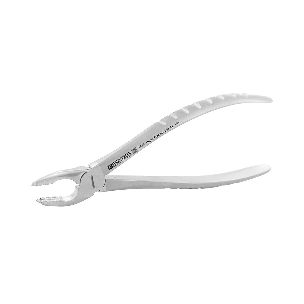 Side view of Atraumatic Extraction Forceps F1 for upper universal extractions