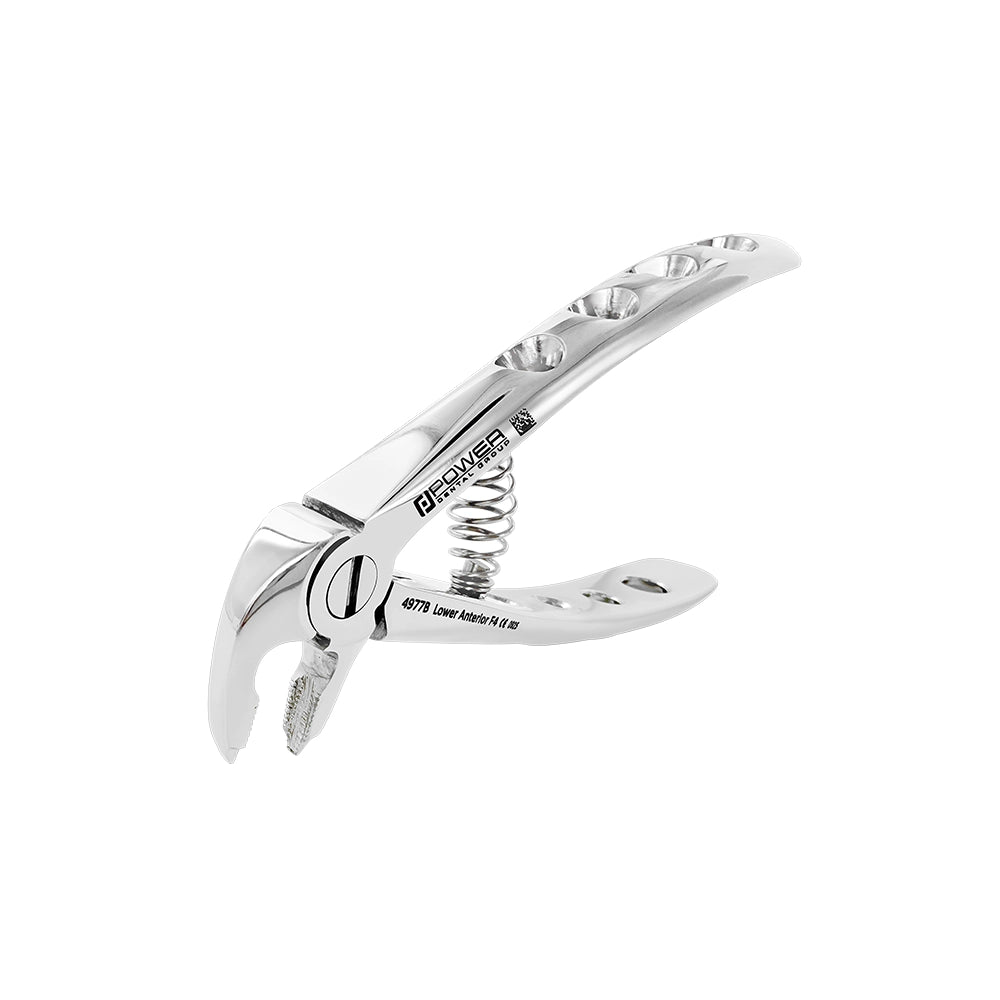 Forceps d'extraction pédiatriques F4, partie inférieure antérieure d'Ash 