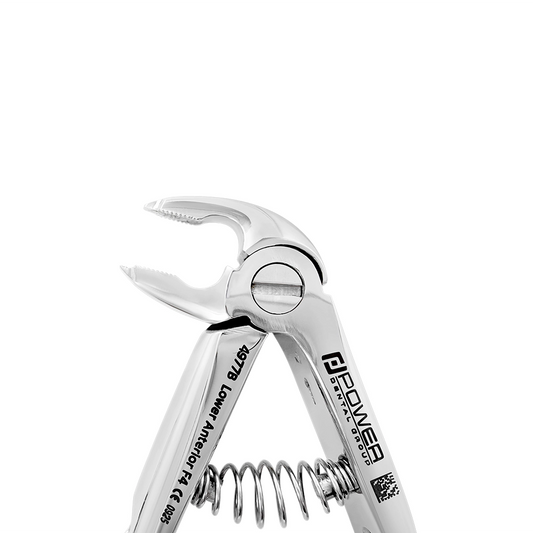 Forceps d'extraction pédiatriques F4, partie inférieure antérieure d'Ash 