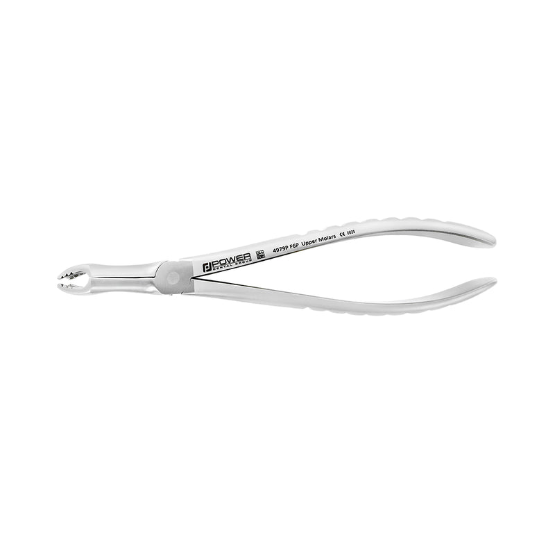 Power Atraumatic Extraction Forceps – Universal F6P, Upper Molars – Compact Handle