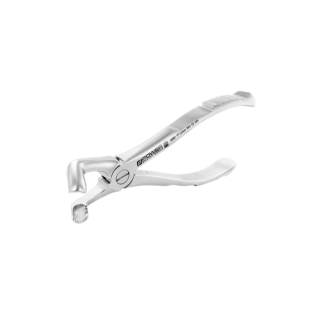 Fórceps de extracción – F7, terceros molares inferiores