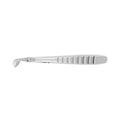 Top view of Power Universal F7CP lower molar atraumatic extraction forceps showing compact handle design and working end profile