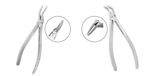 Atraumatic Root Extraction Forceps Kit – Upper & Lower, Set of 2