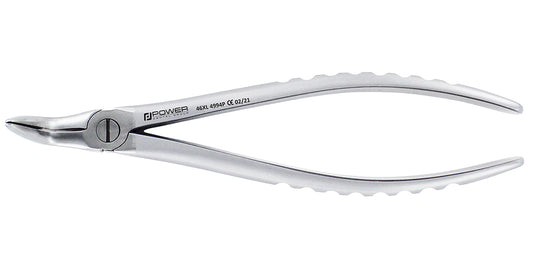 X ATRAUMATIC EXTRACTION FORCEPS 46XL LOWER ROOT, FOR ROOTS AND DELICATE PROCEDURES. AVOID