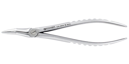 X ATRAUMATIC EXTRACTION FORCEPS 51 XL UPPER ROOT, FOR ROOTS AND DELICATE PROCEDURES. AVOID