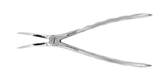 EXTRACTION FORCEPS 51 XL UPPER ROOT, FOR ROOTS AND DELICATE PROCEDURES. AVOID EXCESSIVE FO
