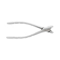 Rear handle profile of 5042-2 Power Fulcrum Forceps Right with perforated grip design