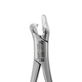 Hawk talon tip on 5042-2 Power Fulcrum Extraction Forceps Right for cervical tooth engagement