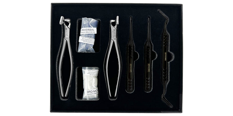 Power Fulcrum Forceps Kit – Set of 5, Atraumatic Extraction