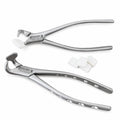 Power Fulcrum Extraction Forceps Kit 5043 with left and right atraumatic forceps and white replacement pads