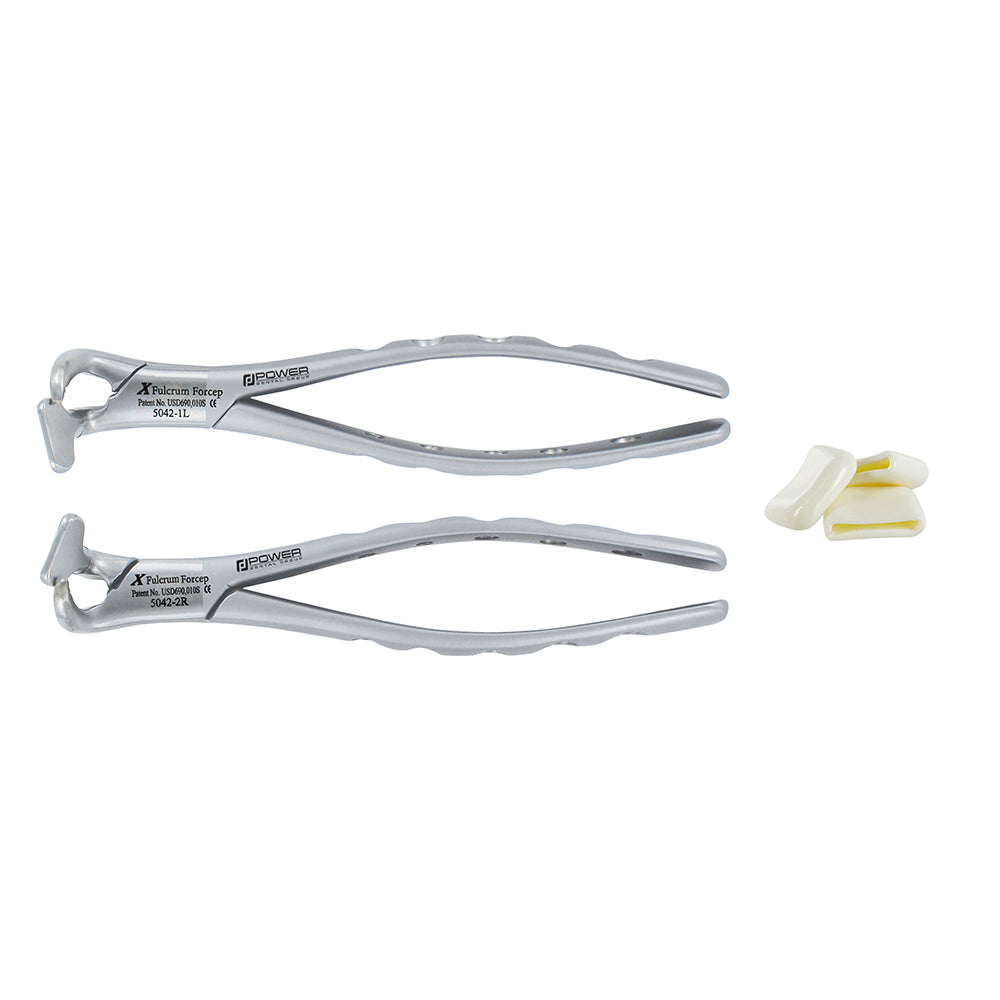 Kit de pinces d'extraction à levier de puissance – Gauche et droite, extraction atraumatique, lot de 2 