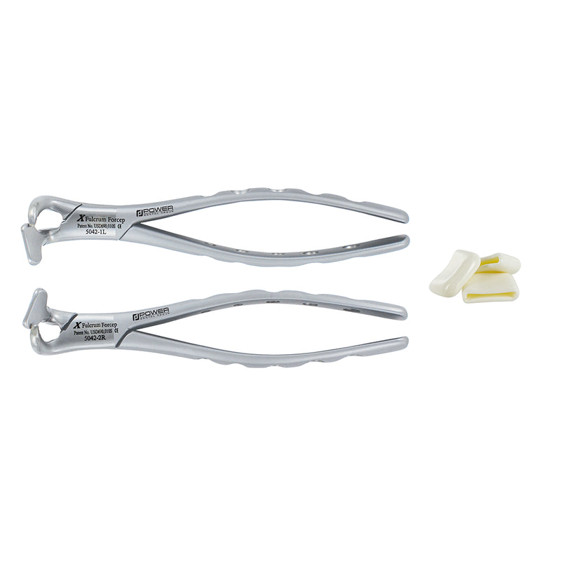 Kit de pinces d'extraction à levier de puissance – Gauche et droite, extraction atraumatique, lot de 2 