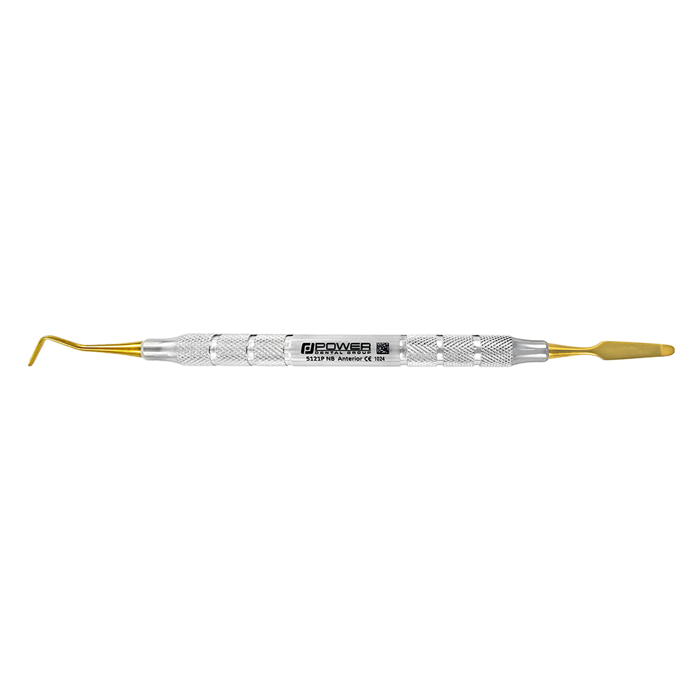 Colocación anterior de composite NB Titanio Oro