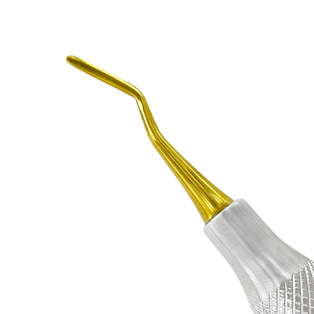 Cubierta de modelado interproximal NB compuesta de titanio y oro