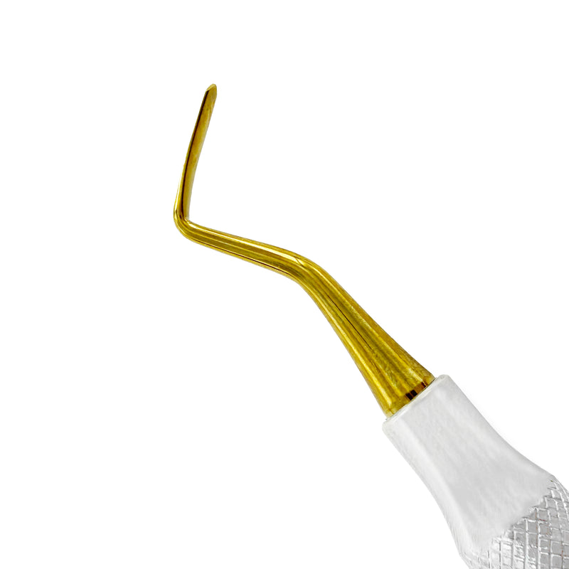 Cubierta de modelado interproximal NB compuesta de titanio y oro