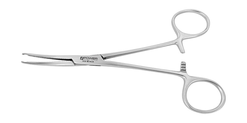 Hemostatic Forceps Implant Abutment Holder Curved 14.5 cm