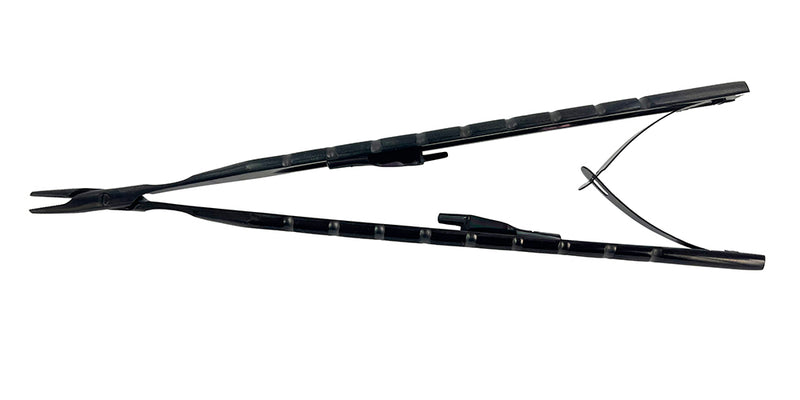 X NEEDLE HOLDER CASTROVIEJO STR T/C 16cm X TITANIUM
*Please use 0.8 mm or less needle size