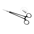 Crile-Wood Needle Holder – Straight, 7.1 in (18 cm) – Black Edition, Tungsten Carbide