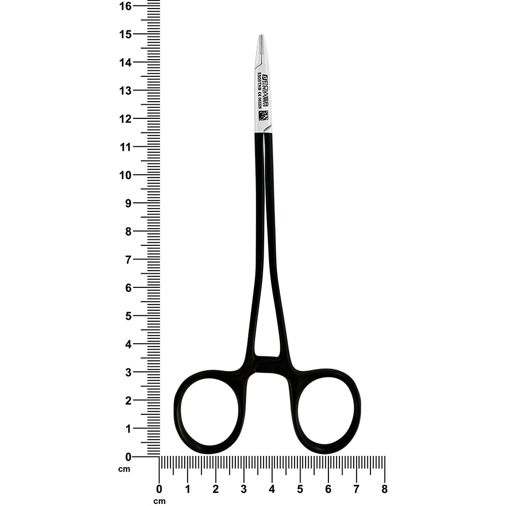 Porte-aiguilles droit pour micro-aiguilles Crile-Wood Black Edition, 15 cm