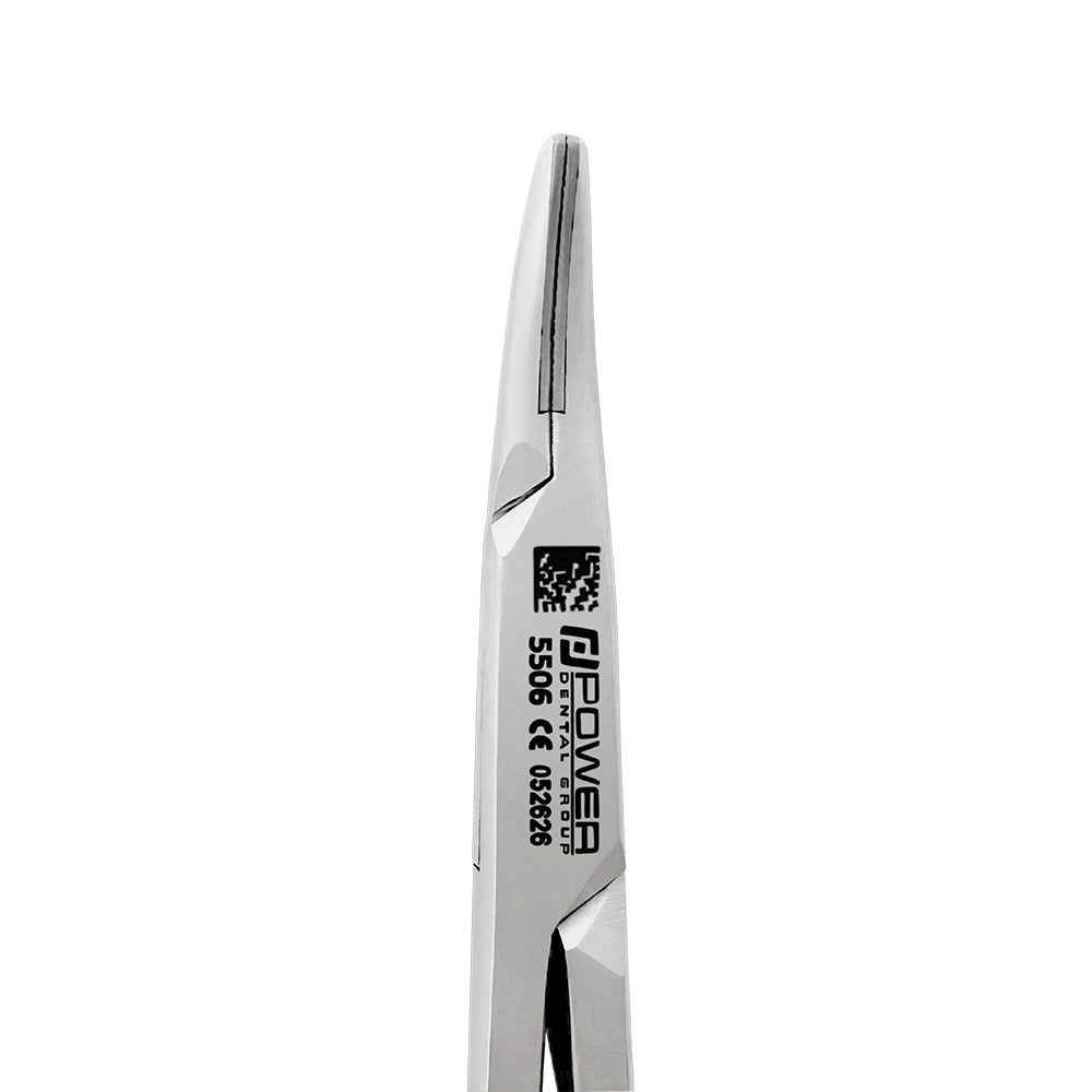 Crile-Wood Needle Holder – Curved, 5.9 in (15 cm) – Tungsten Carbide
