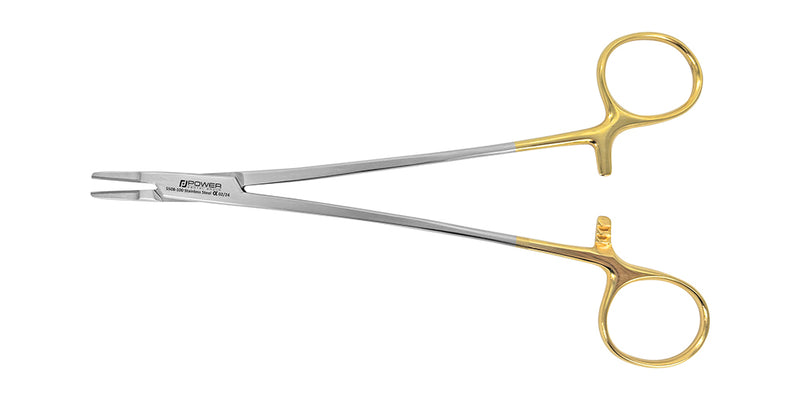 NEEDLE HOLDER RYDER STR T/C 18cm DELICATE USE. DO NOT OVER TIGHTEN