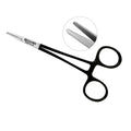 Halsey Needle Holder – Straight, 4.9 in (12.5 cm) – Black Edition, Tungsten Carbide