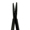 Porte-aiguille droit Castroviejo – Édition noire, 16 cm