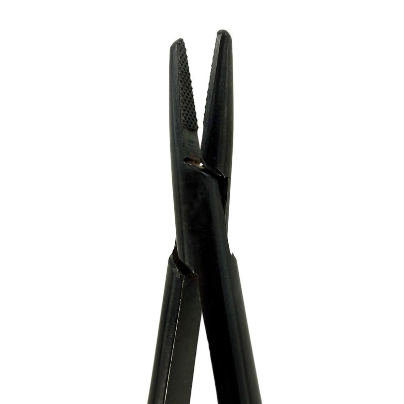 Straight Needle Holder Castroviejo  Black Edition, 16 cm