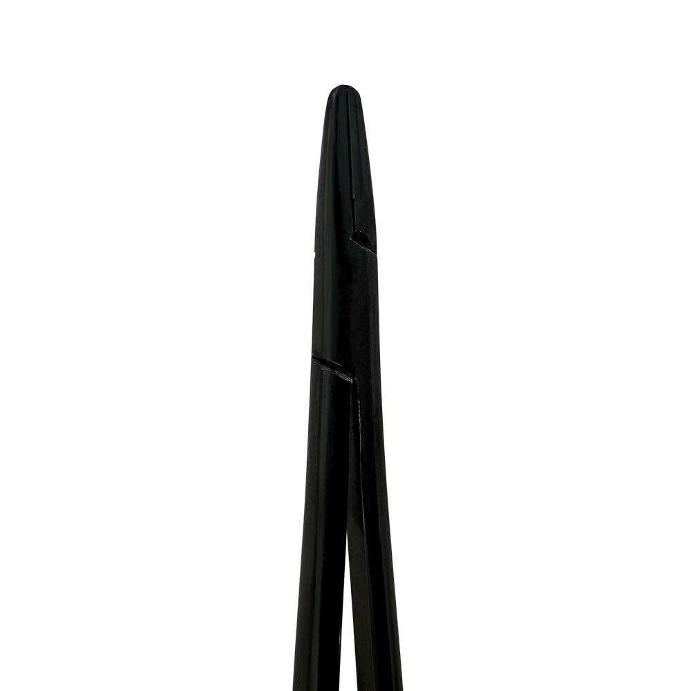 Portaagujas recto Castroviejo – Edición Negra, 18 cm 