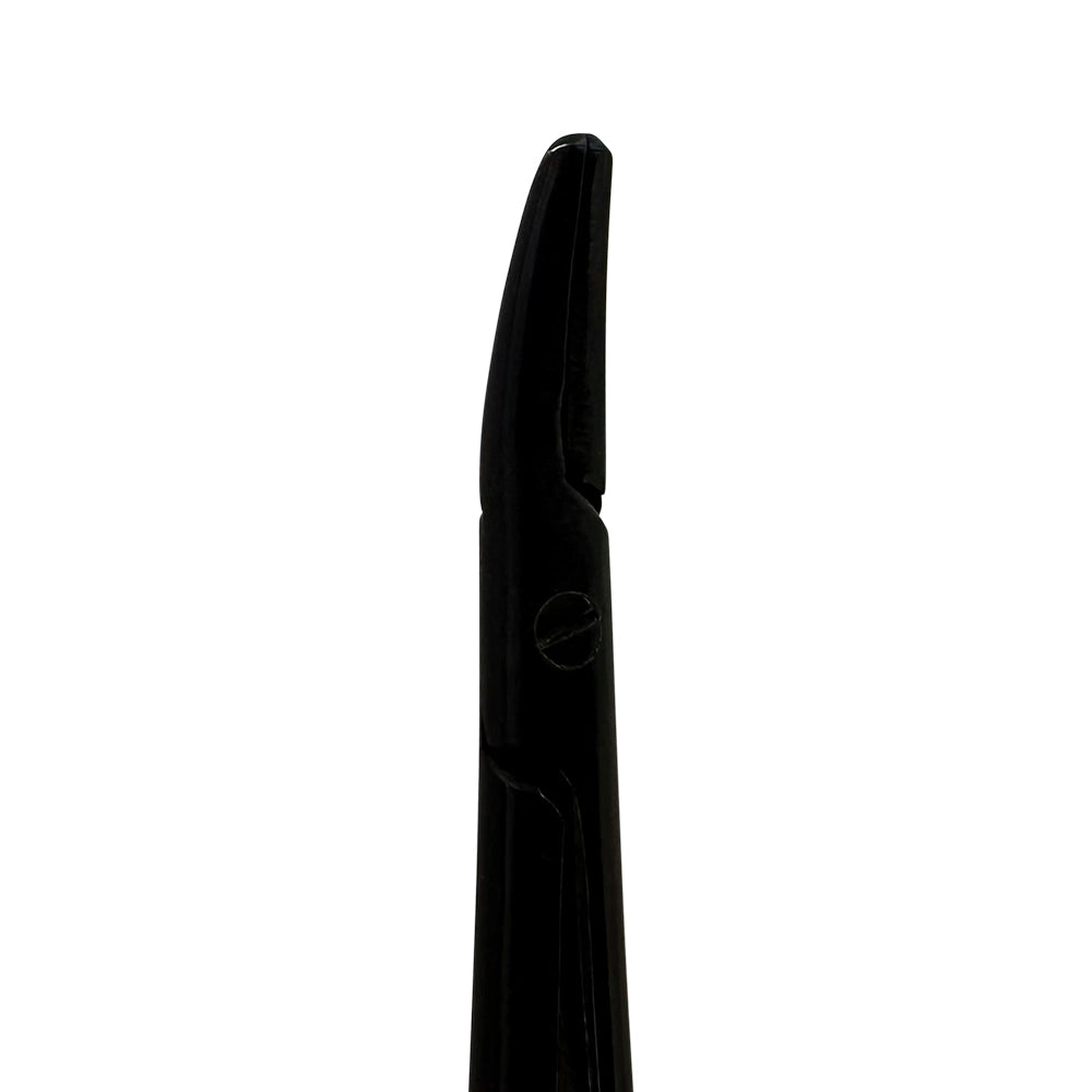 Portaagujas curvo Castroviejo – Edición Negra, 16 cm