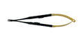 Portaagujas curvo Castroviejo – Edición Negra, 16 cm
