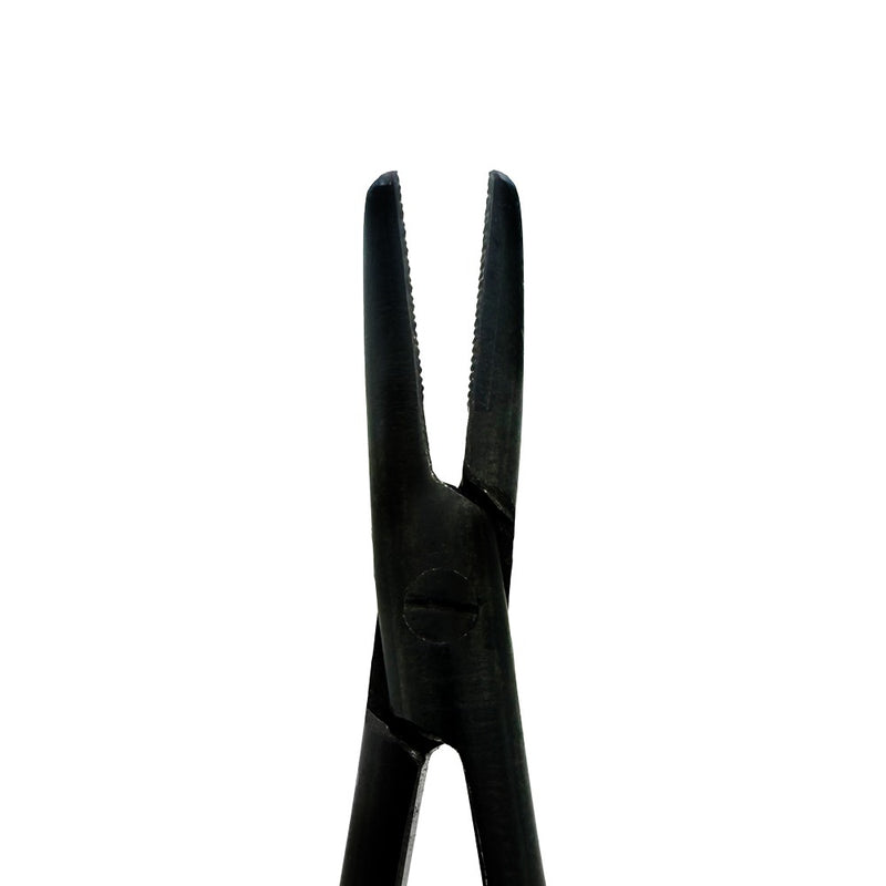 Curved Needle Holder Castroviejo – Black Edition, 18 cm