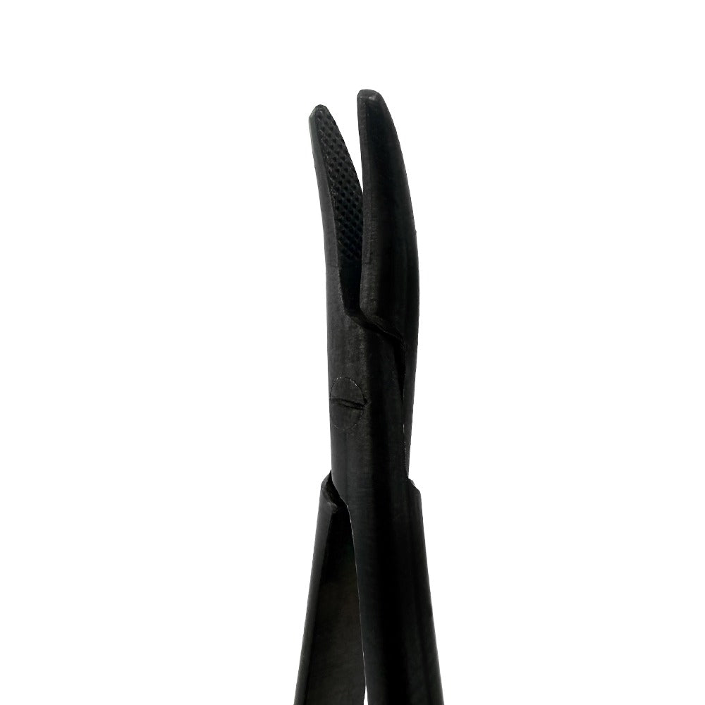 Curved Needle Holder Castroviejo – Black Edition, 18 cm