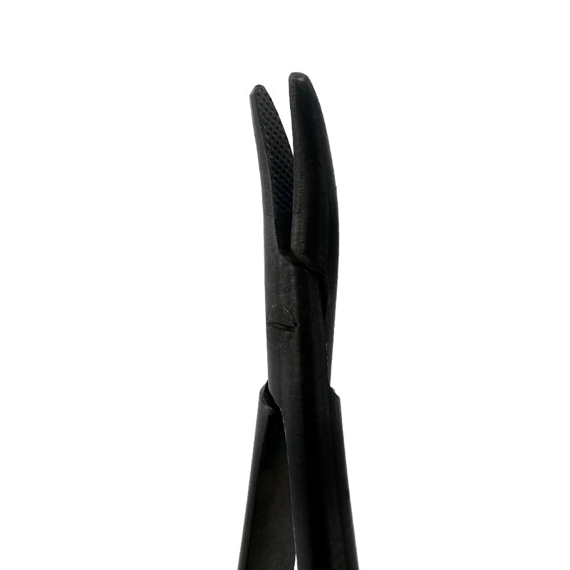 Curved Needle Holder Castroviejo – Black Edition, 18 cm