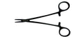 Portaagujas recto Mayo-Hegar – Titanio, 16 cm