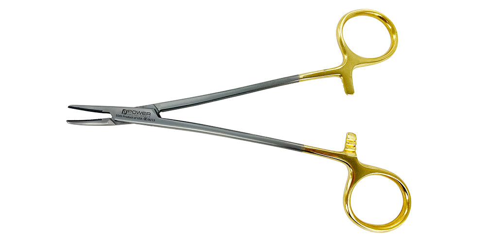 Needle Holder Crile-Wood T/C 15 cm Special "S" Curved Handles