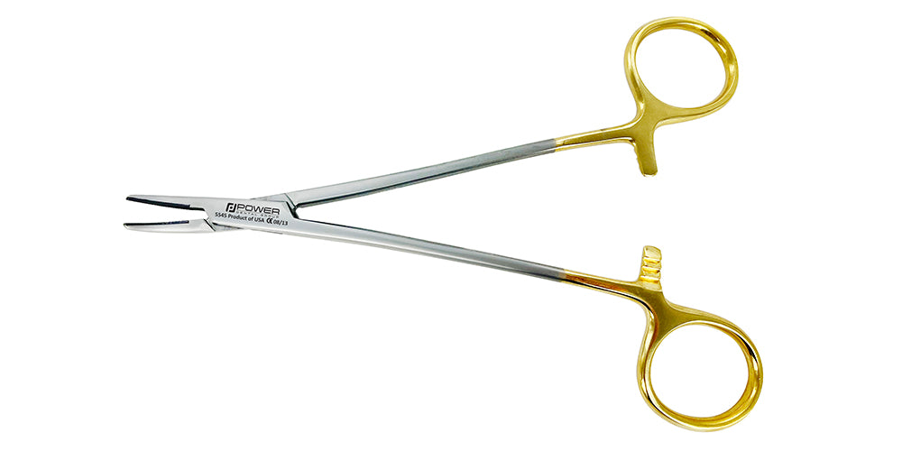 NEEDLE HOLDER CRILE-WOOD T/C 15cm SPECIAL "S" CVD HANDLES