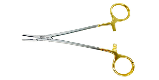 NEEDLE HOLDER CRILE-WOOD T/C 15cm SPECIAL "S" CVD HANDLES