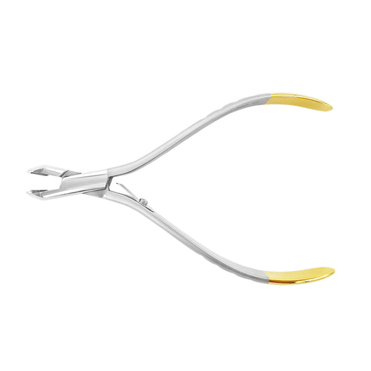 Orthodontic Distal End Cutter – Long Handle, Safety Hold, 5.7 in (14.5 cm) – Tungsten Carbide
