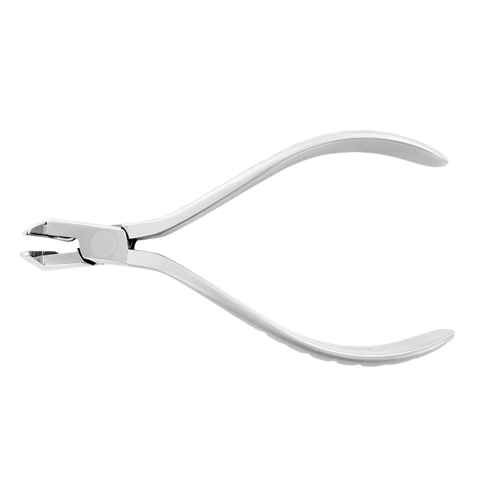 Alicates de corte distal para ortodoncia, T/C, sujeción de seguridad, 12 cm, tamaño máximo de corte del alambre: 0,020/0,018/0,025 