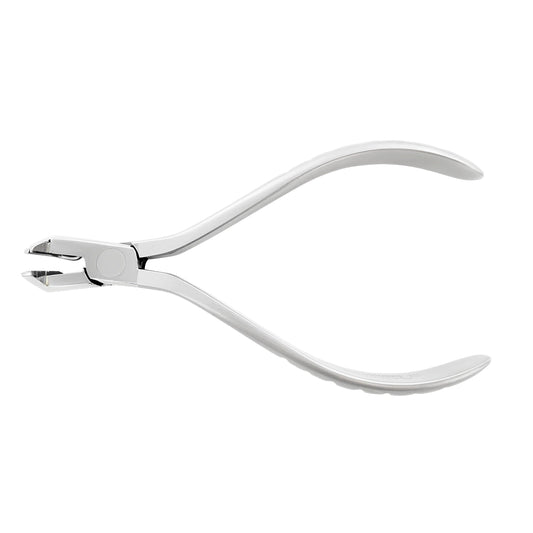Alicates de corte distal para ortodoncia, T/C, sujeción de seguridad, 12 cm, tamaño máximo de corte del alambre: 0,020/0,018/0,025 